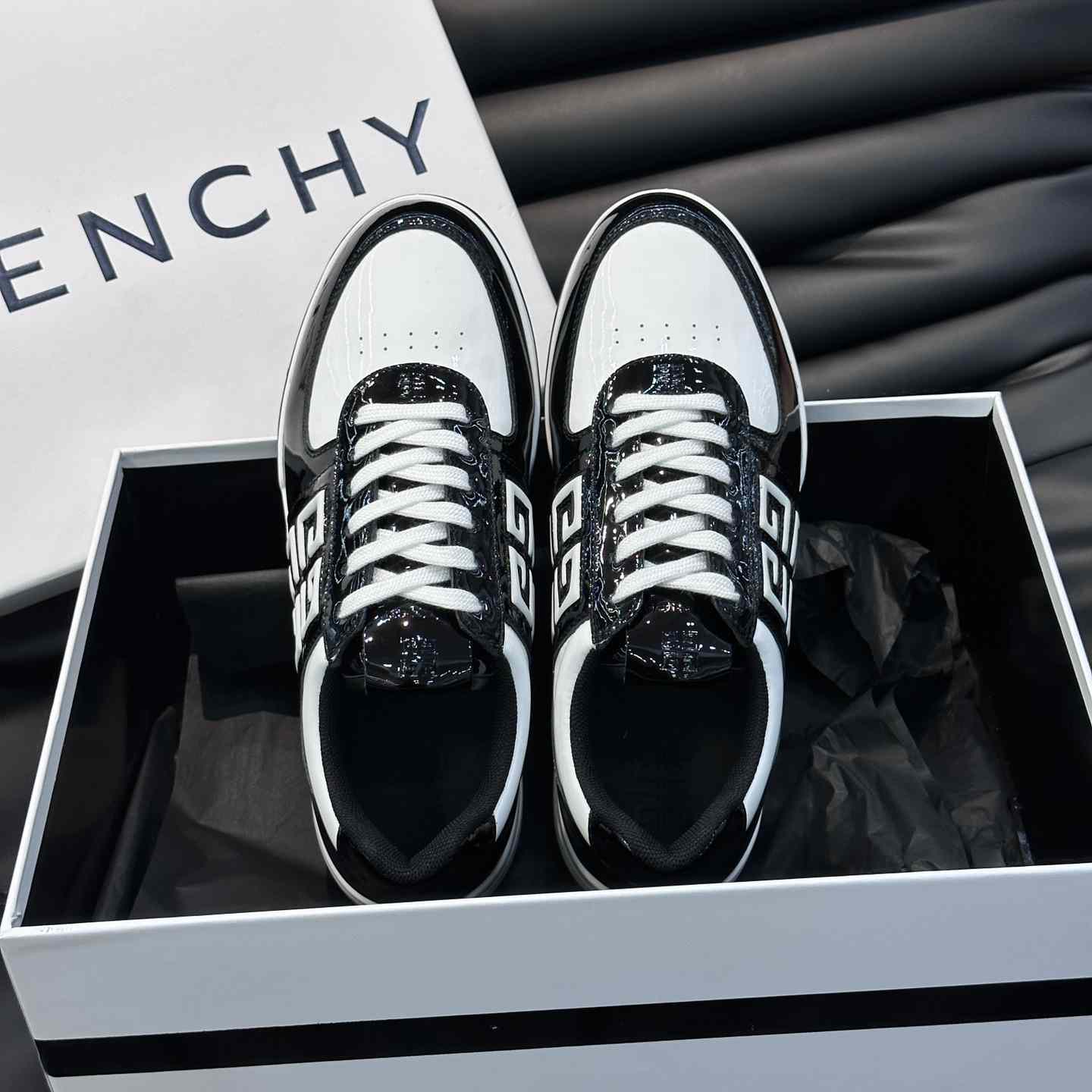 Givenchy G4 Sneakers In Patent Leather - DopestKickz