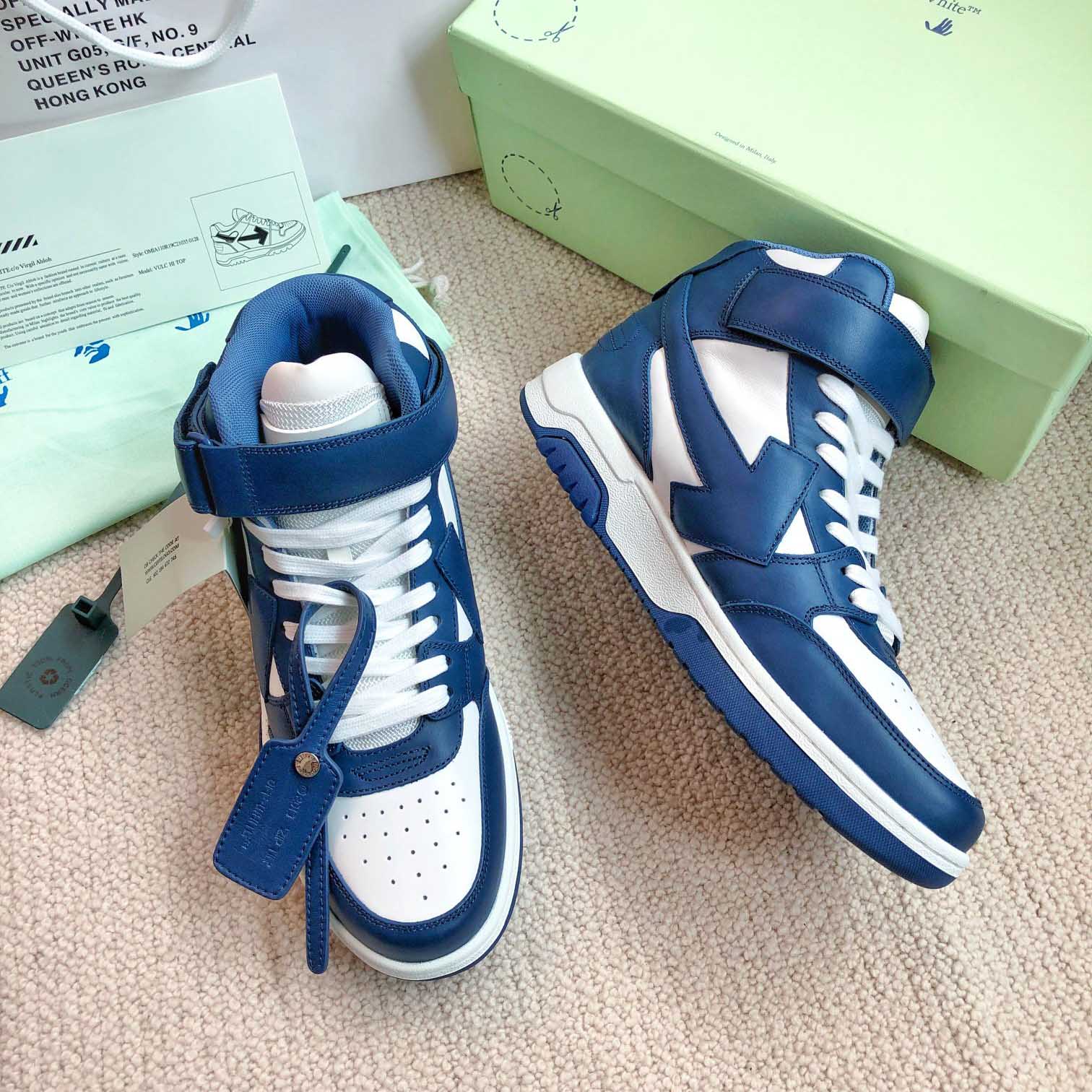 Off White Out Of Office Mid Top Sneaker - DopestKickz