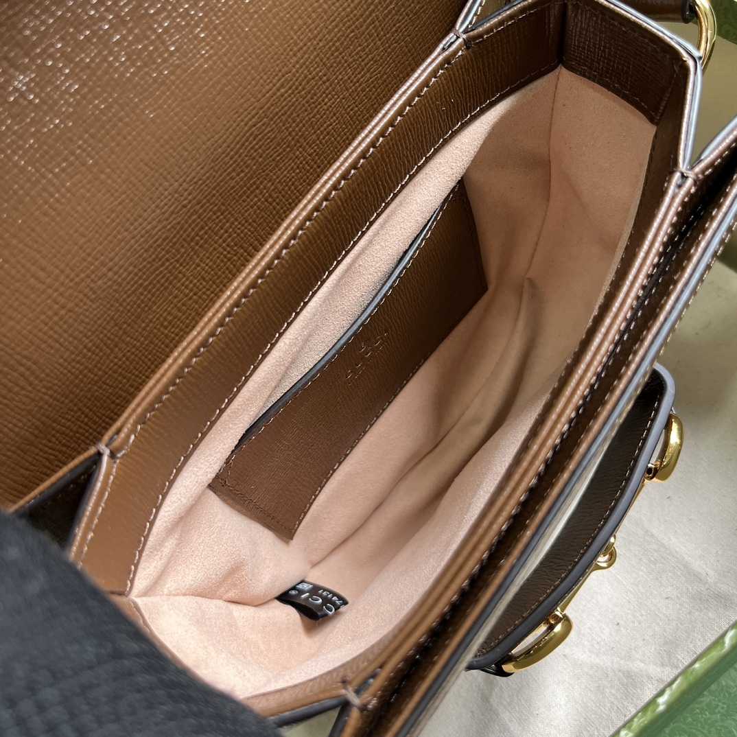 Gucci Horsebit 1955 Mini Rounded Bag (20x 13x 6cm) - DopestKickz