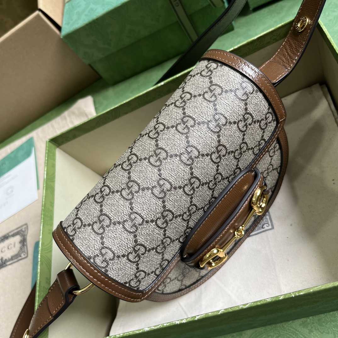 Gucci Horsebit 1955 Mini Rounded Bag (20x 13x 6cm) - DopestKickz