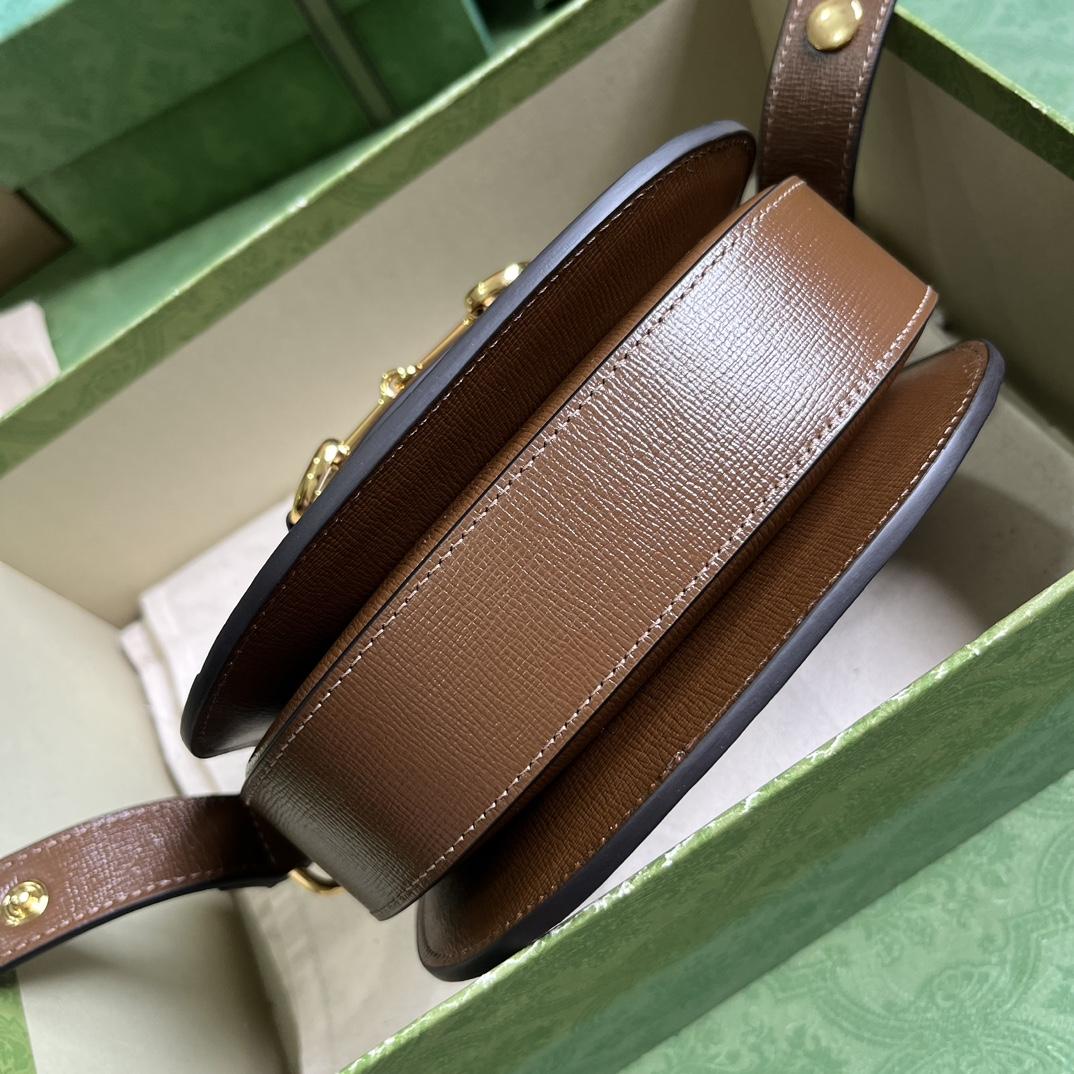Gucci Horsebit 1955 Mini Rounded Bag (20x 13x 6cm) - DopestKickz
