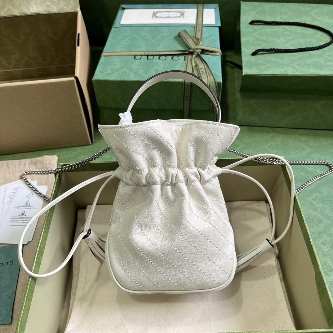 Gucci Blondie Mini Bucket Bag - DopestKickz