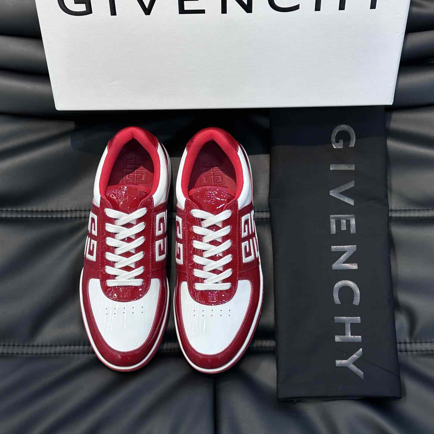 Givenchy G4 Sneakers In Patent Leather - DopestKickz