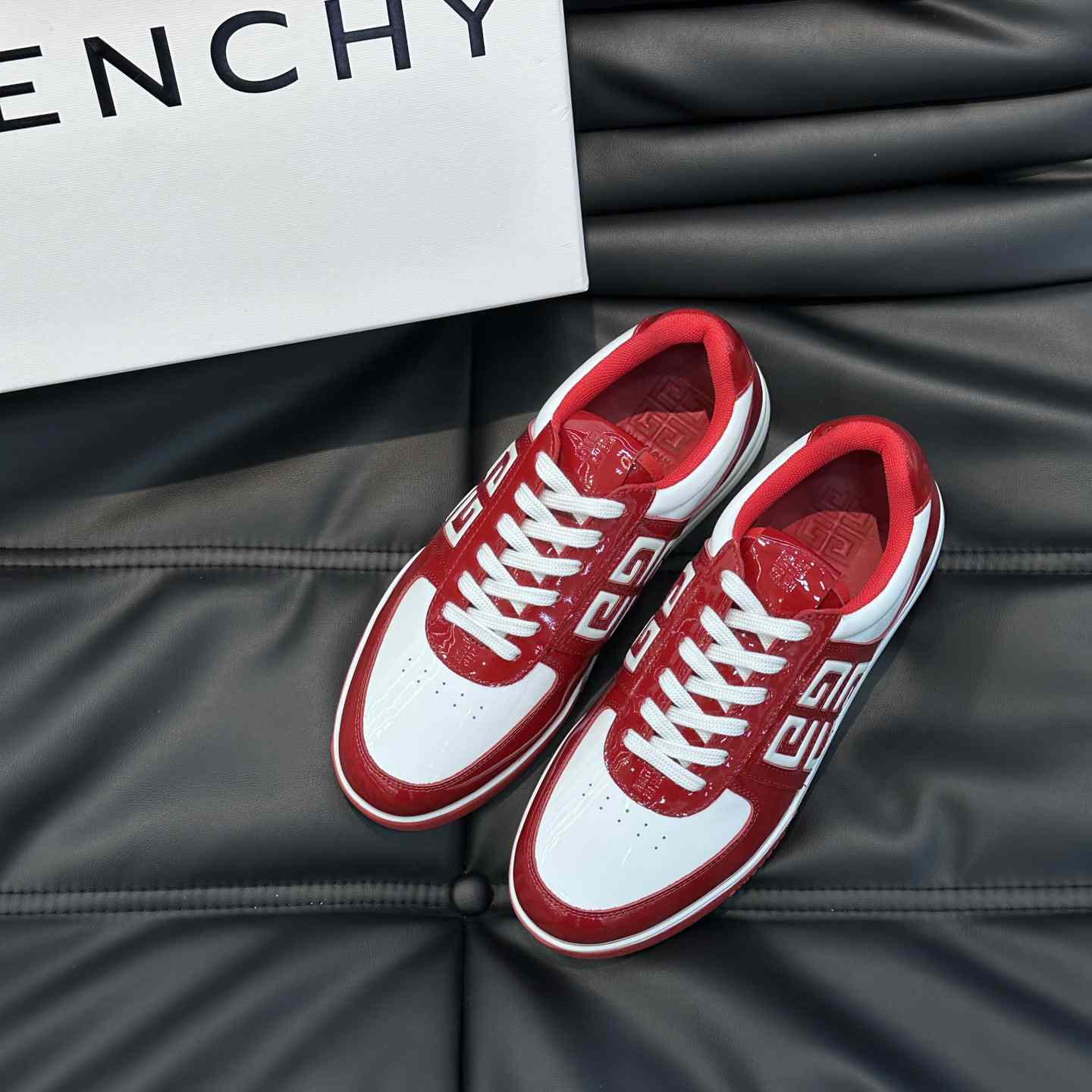 Givenchy G4 Sneakers In Patent Leather - DopestKickz