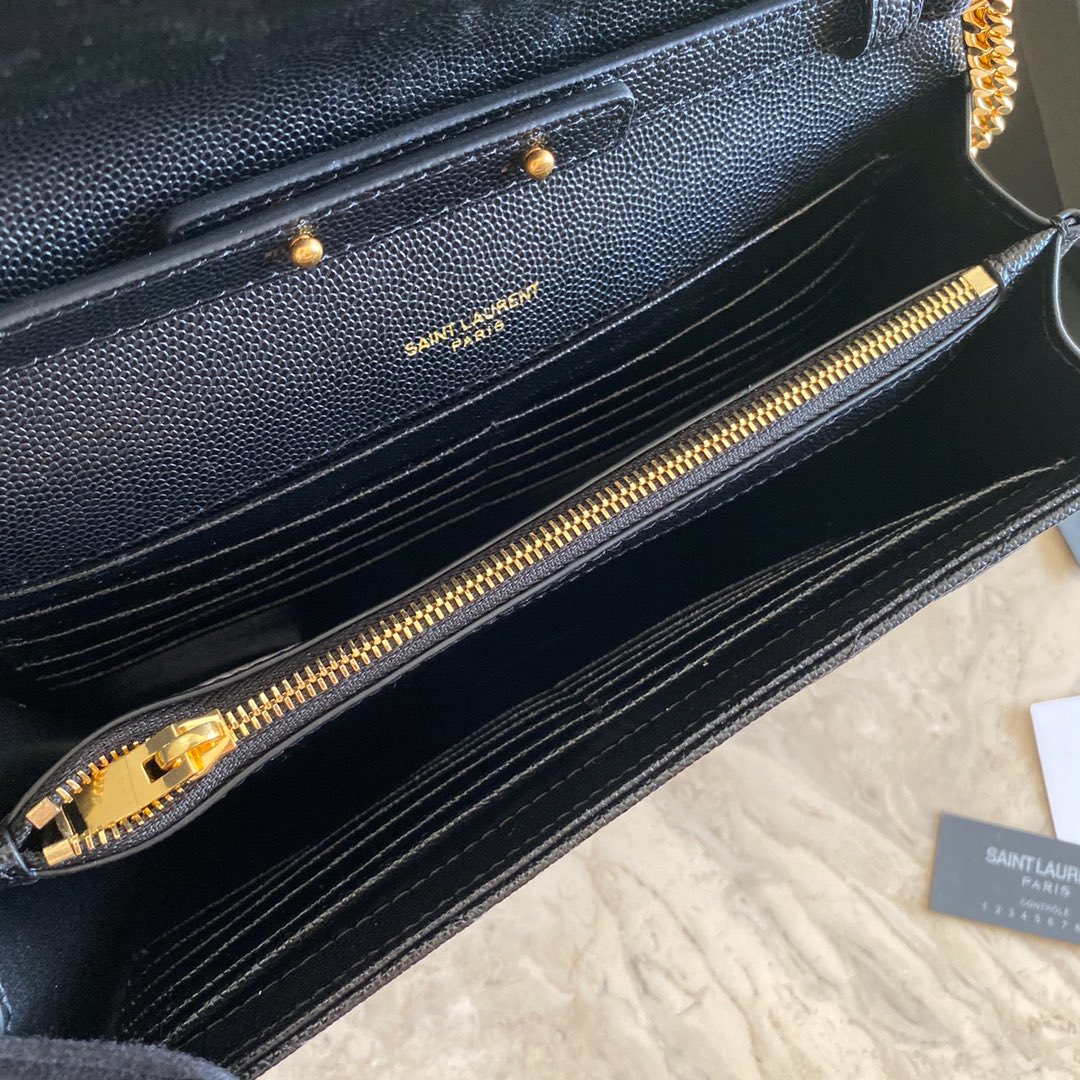 Saint Laurent Chain Wallet (22.5*14*4cm) - DopestKickz