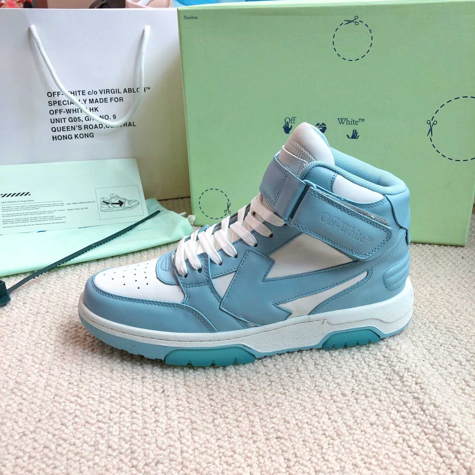 Off White Out Of Office Mid Top Sneaker - DopestKickz