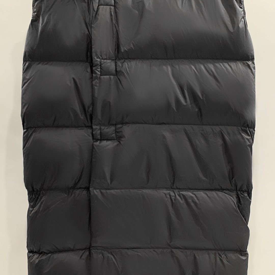Rick Owens Black Padded Down Vest - DopestKickz