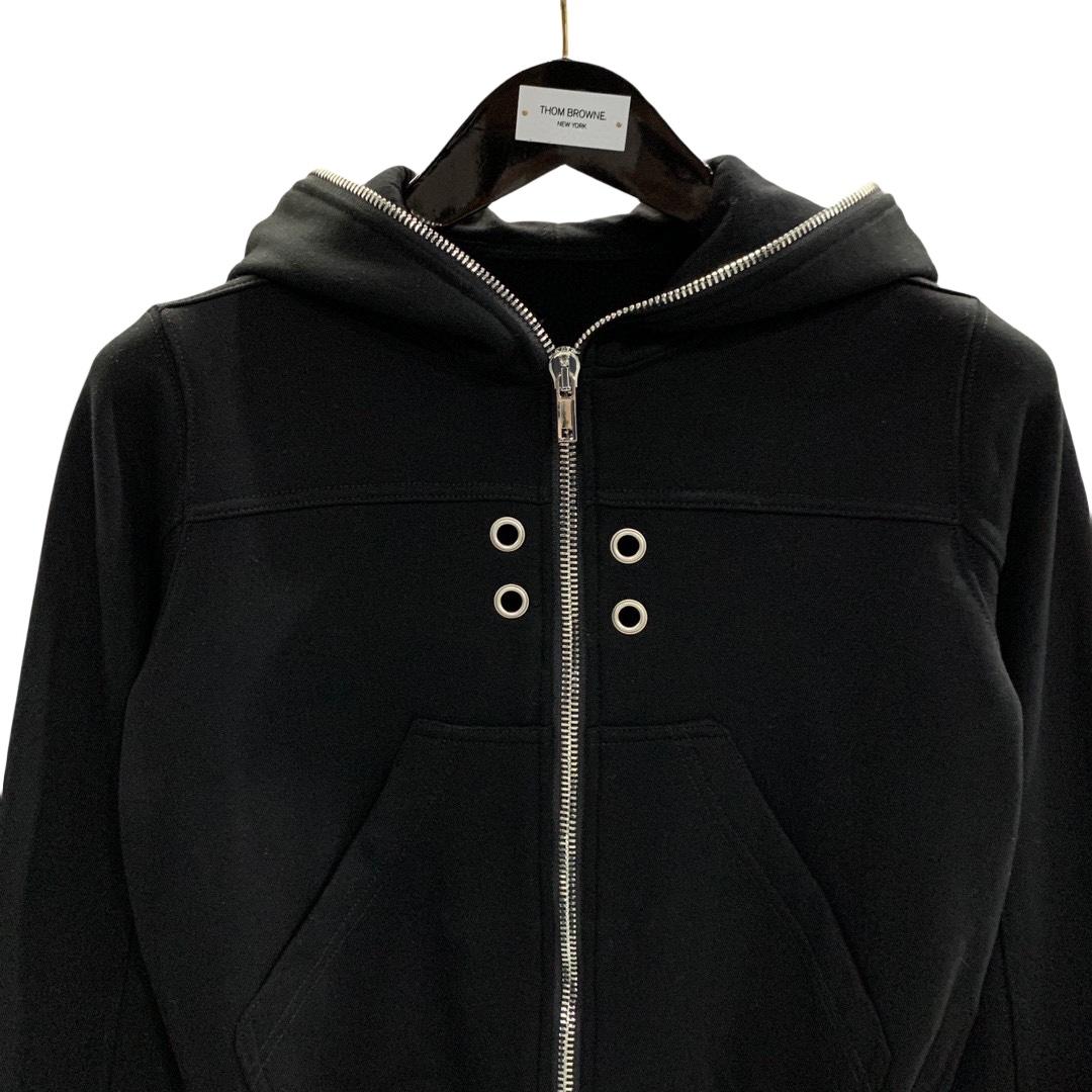 Rick Owens Eyelet-detail Zip-up Hoodie - DopestKickz