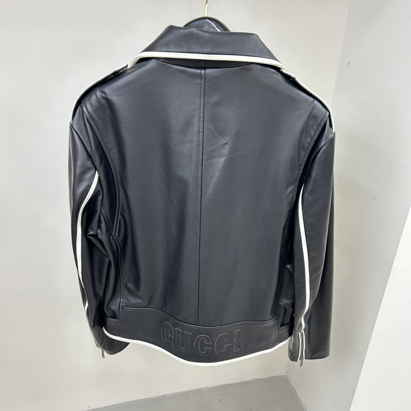 Gucci Leather Jacket - DopestKickz