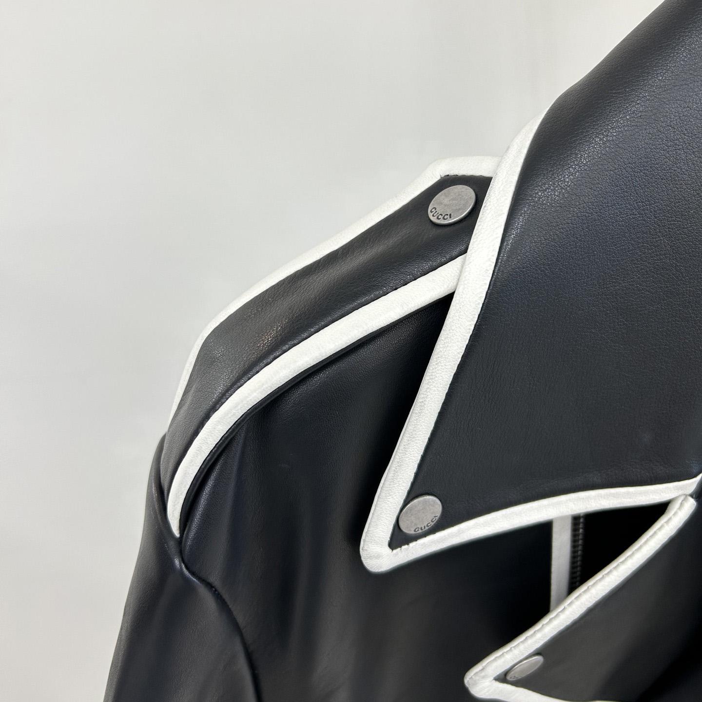 Gucci Leather Jacket - DopestKickz
