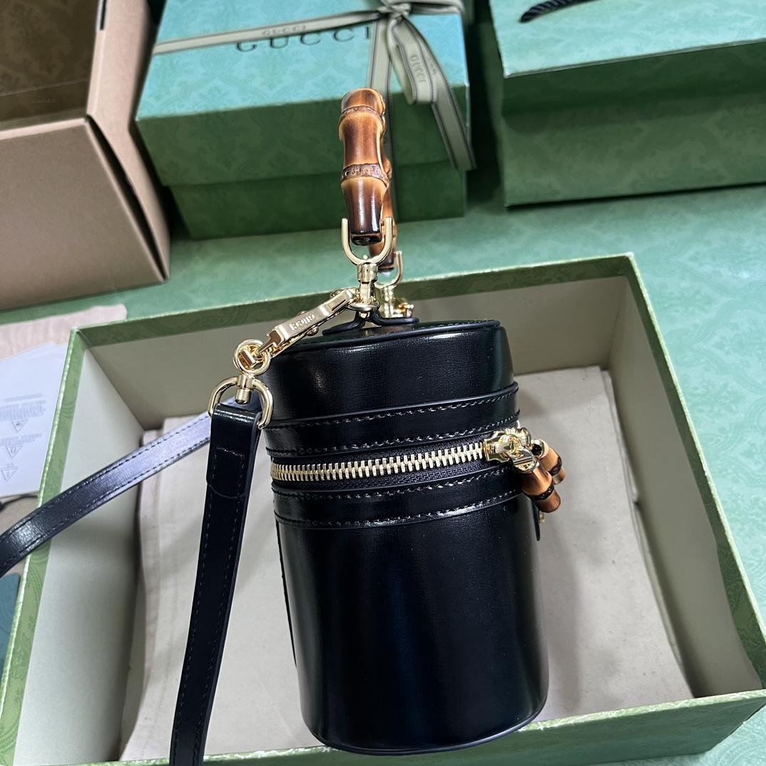 Gucci Mini Bamboo Shoulder Bag (15.5x 13.5x 4cm) - DopestKickz