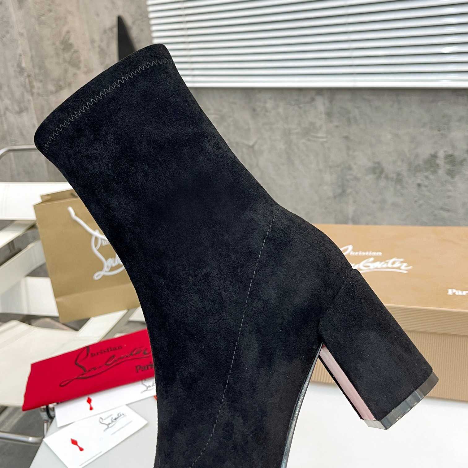 Christian Louboutin Gena Bootie - DopestKickz