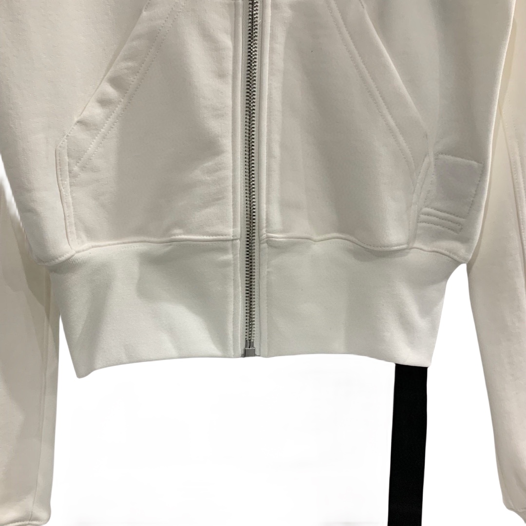 Rick Owens Eyelet-detail Zip-up Hoodie - DopestKickz