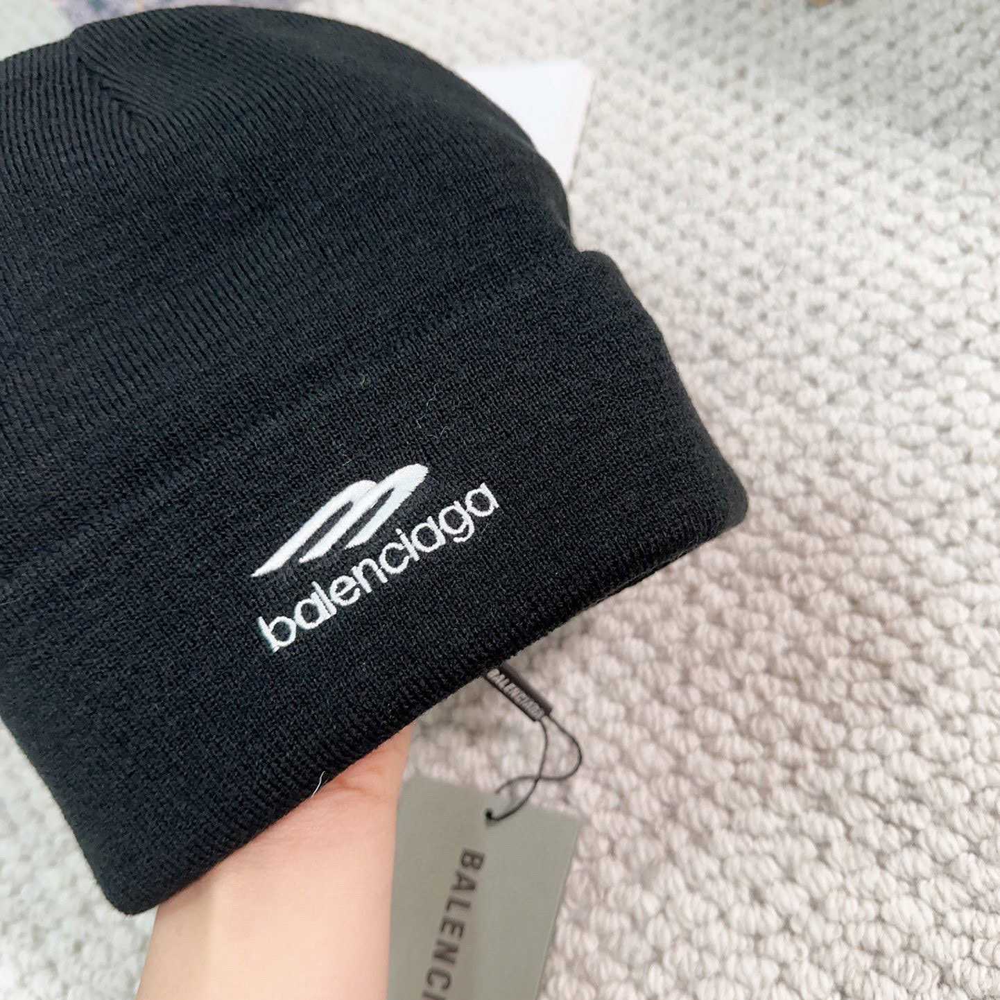 Balenciaga Sports Icon Beanie - DopestKickz