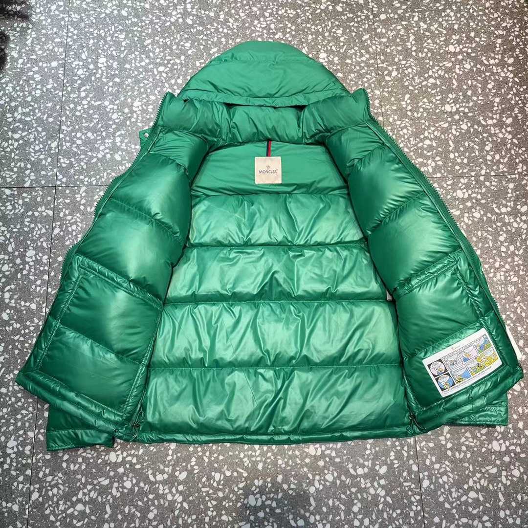 Moncler Feather-down Hooded Puffer Jacket - DopestKickz