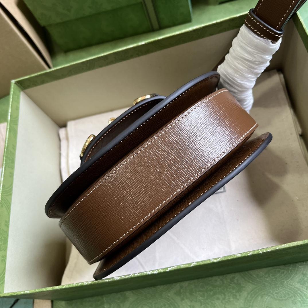 Gucci Horsebit 1955 Mini Rounded Bag (20x 13x 6cm) - DopestKickz