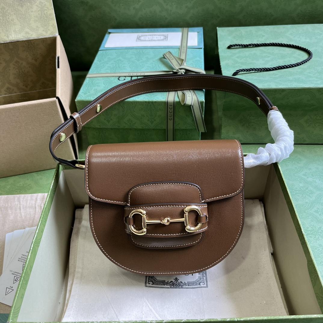Gucci Horsebit 1955 Mini Rounded Bag (20x 13x 6cm) - DopestKickz