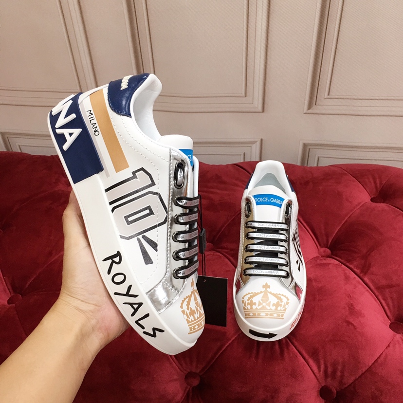 Dolce & Gabbana Royal 10 Sneakers - DopestKickz