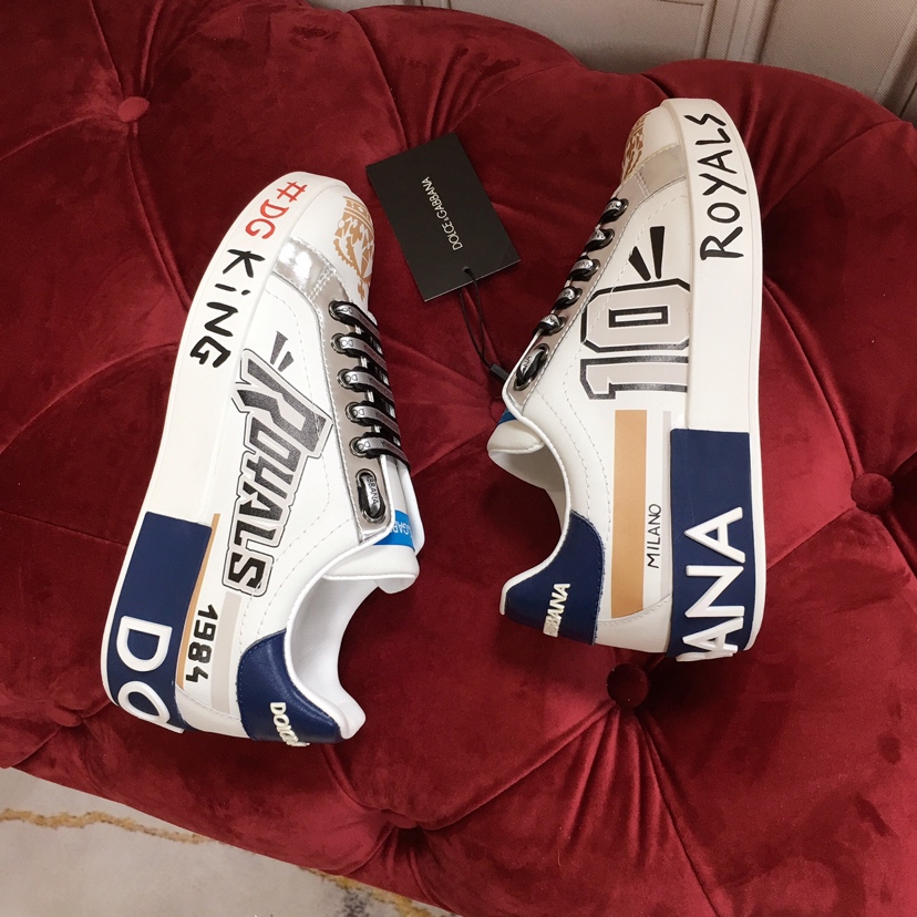 Dolce & Gabbana Royal 10 Sneakers - DopestKickz