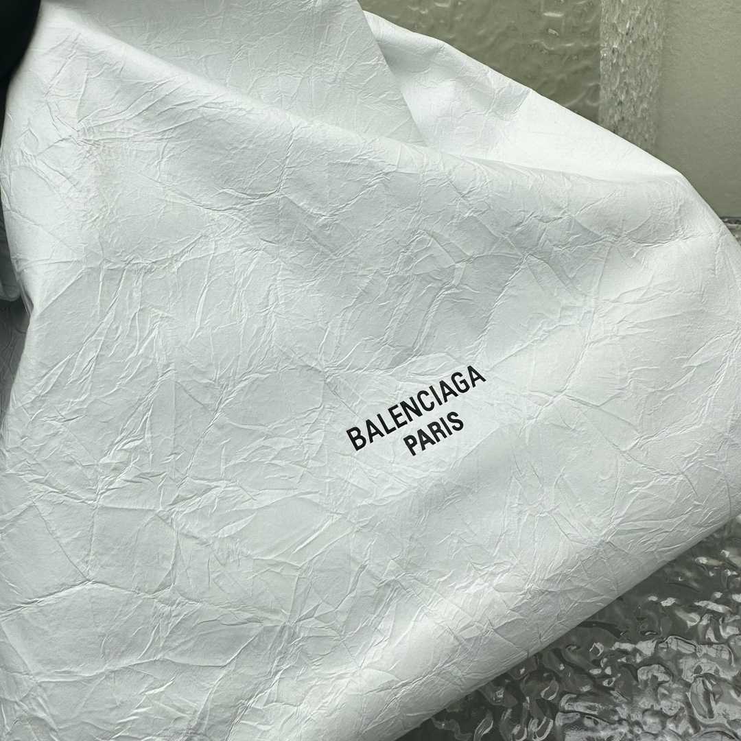 Balenciaga Crush Small Tote Bag In White(27X10X32CM) - DopestKickz