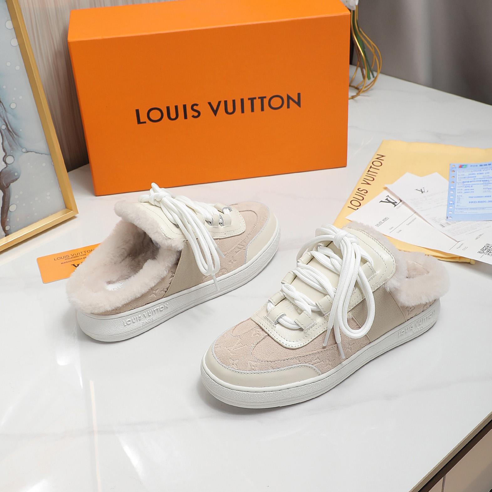 Louis Vuitton Lous Open Back Sneaker - DopestKickz