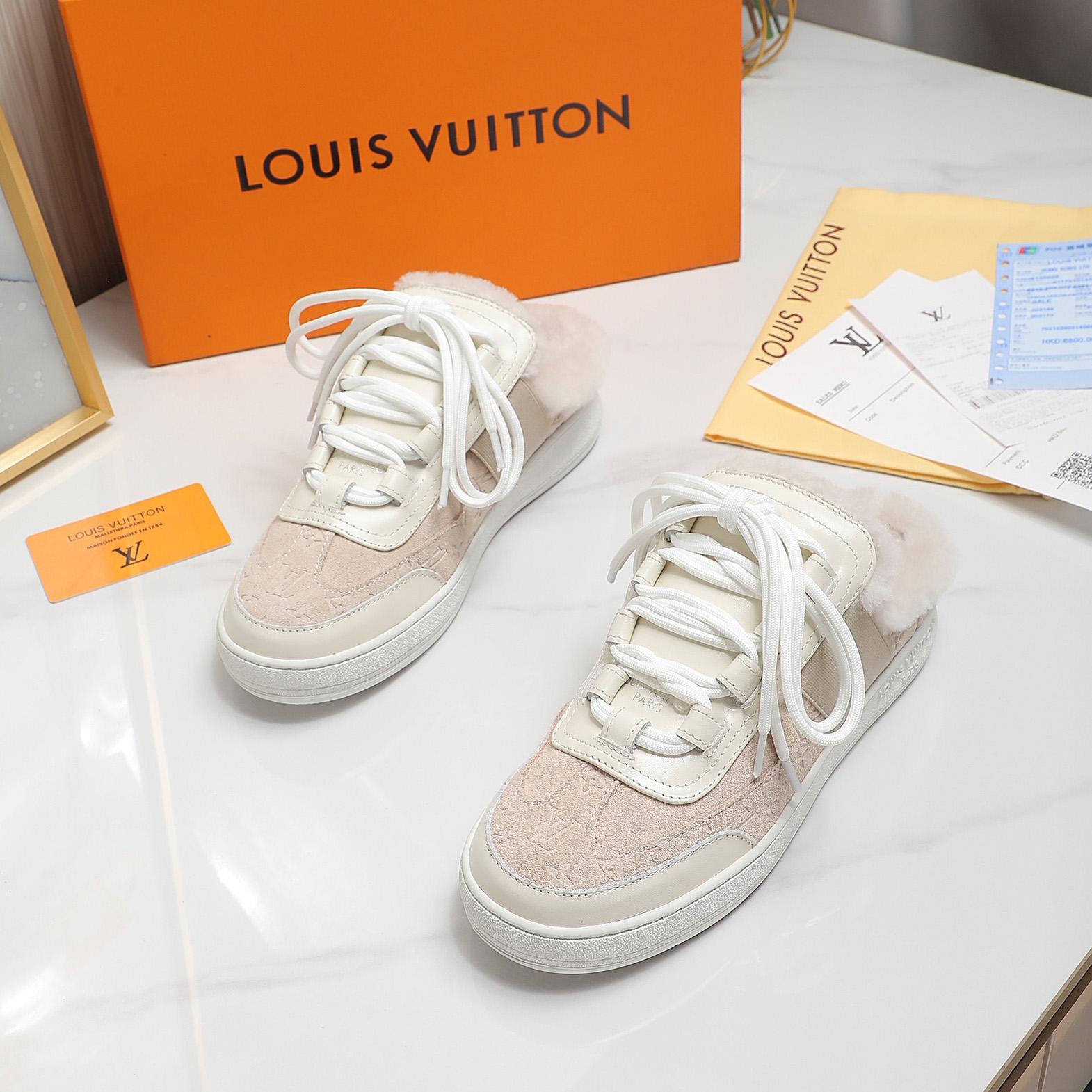 Louis Vuitton Lous Open Back Sneaker - DopestKickz