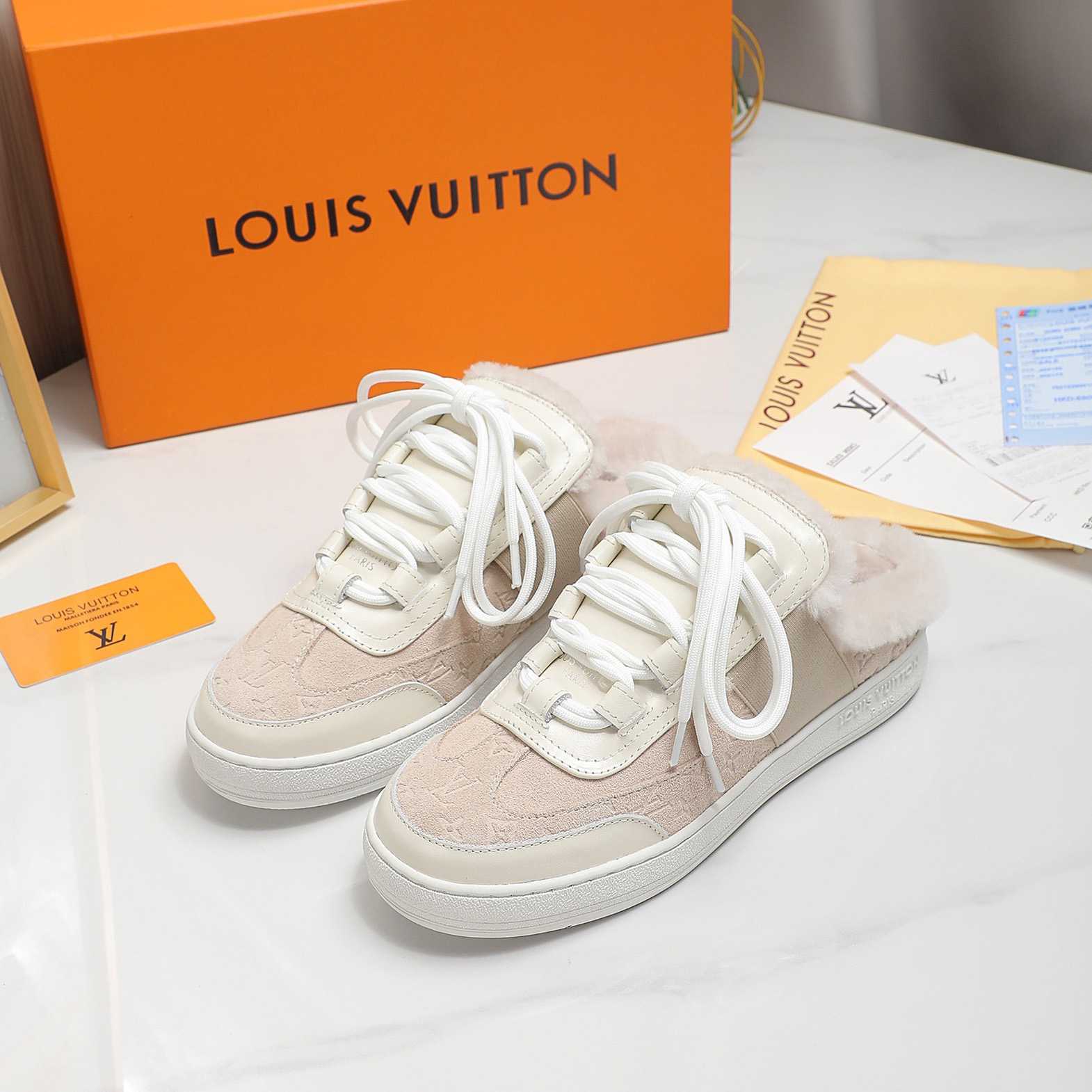 Louis Vuitton Lous Open Back Sneaker - DopestKickz