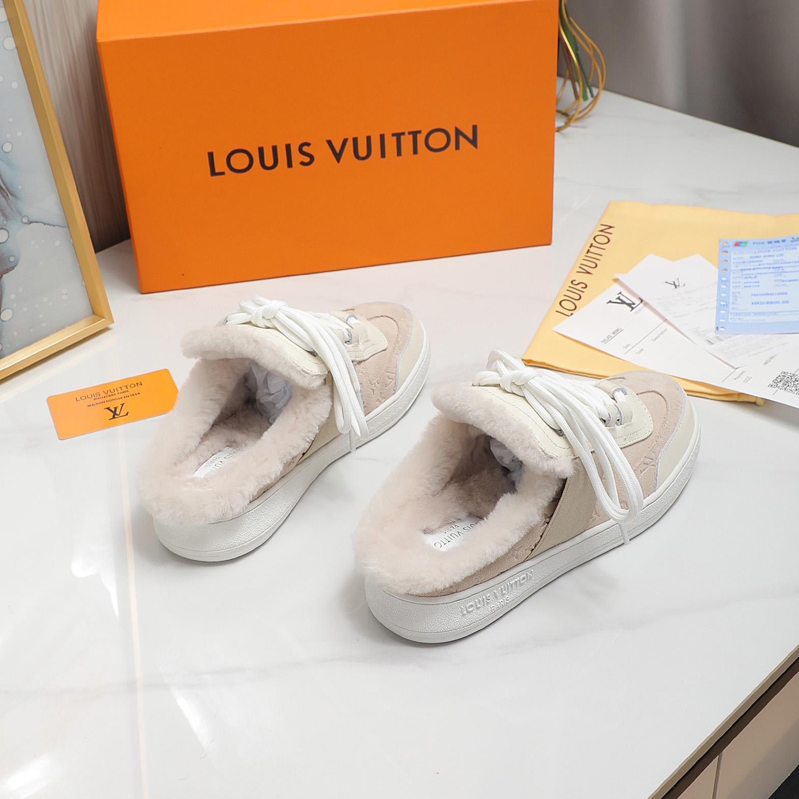Louis Vuitton Lous Open Back Sneaker - DopestKickz