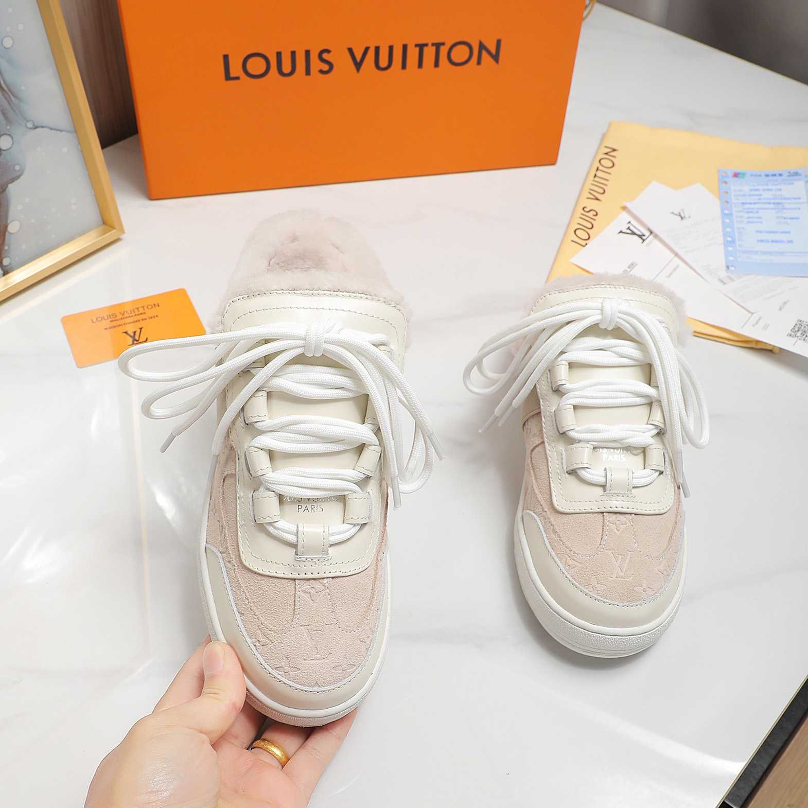 Louis Vuitton Lous Open Back Sneaker - DopestKickz