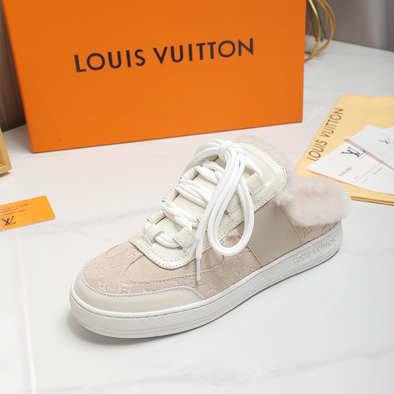 Louis Vuitton Lous Open Back Sneaker - DopestKickz