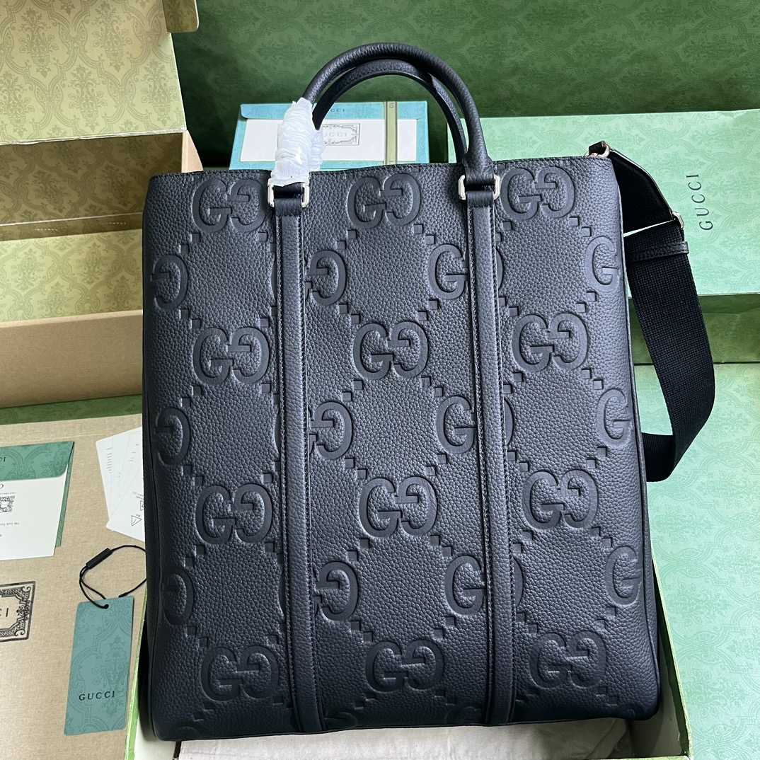 Gucci Jumbo GG Medium Tote Bag(36.5x 42x 13cm) - DopestKickz