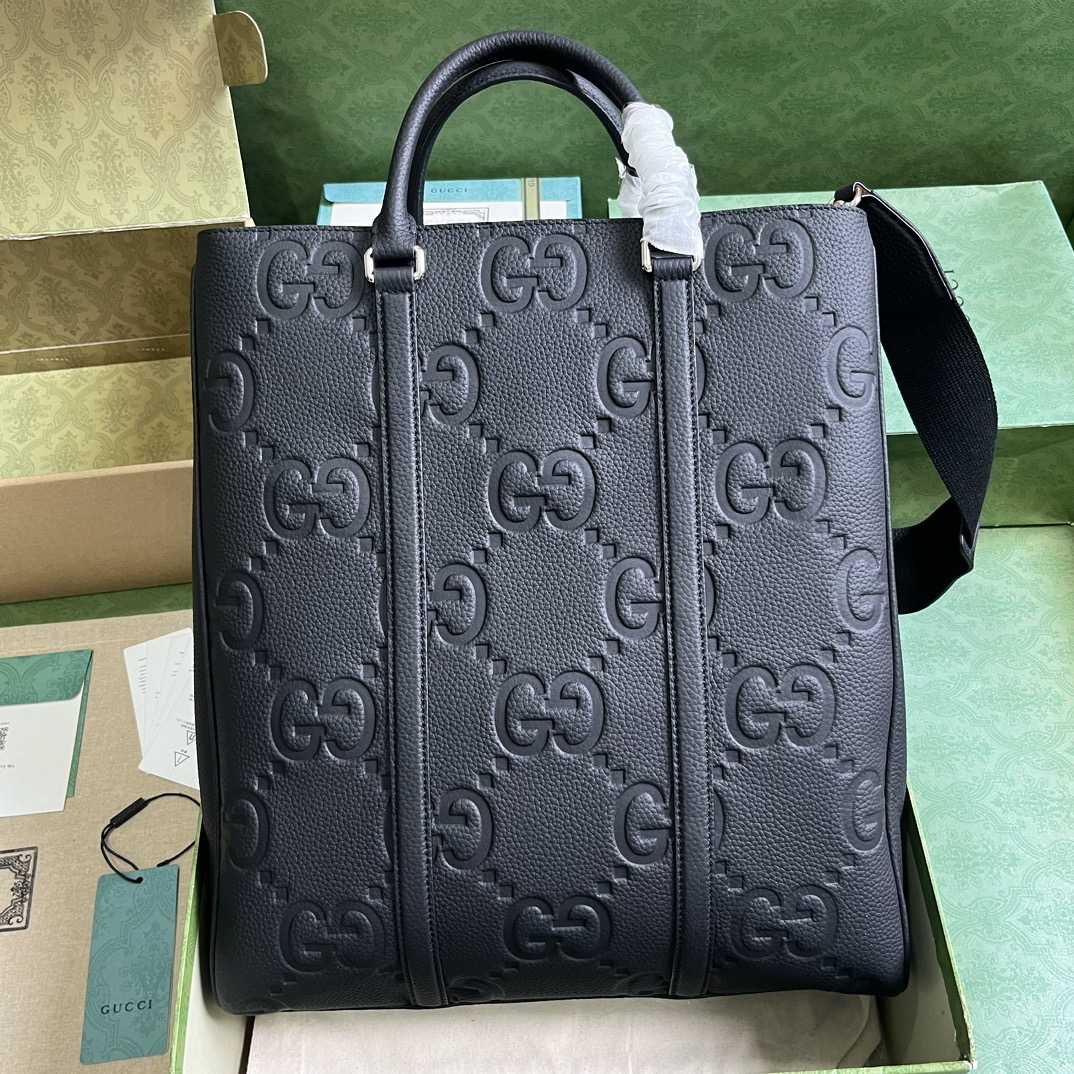 Gucci Jumbo GG Medium Tote Bag(36.5x 42x 13cm) - DopestKickz