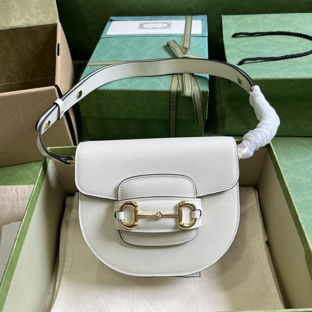 Gucci Horsebit 1955 Mini Rounded Bag (20x 13x 6cm) - DopestKickz