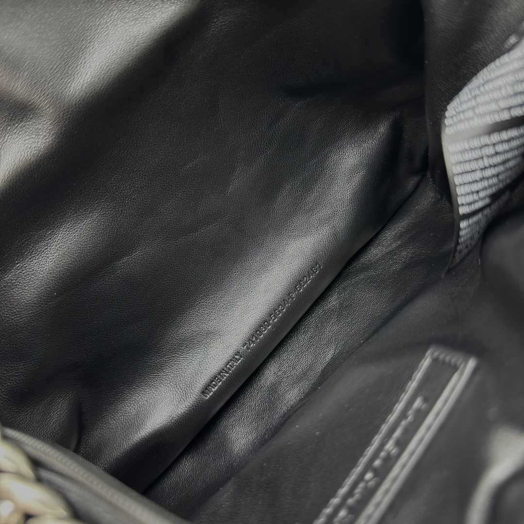 Balenciaga Raver Medium Bag With Chain In Black - DopestKickz