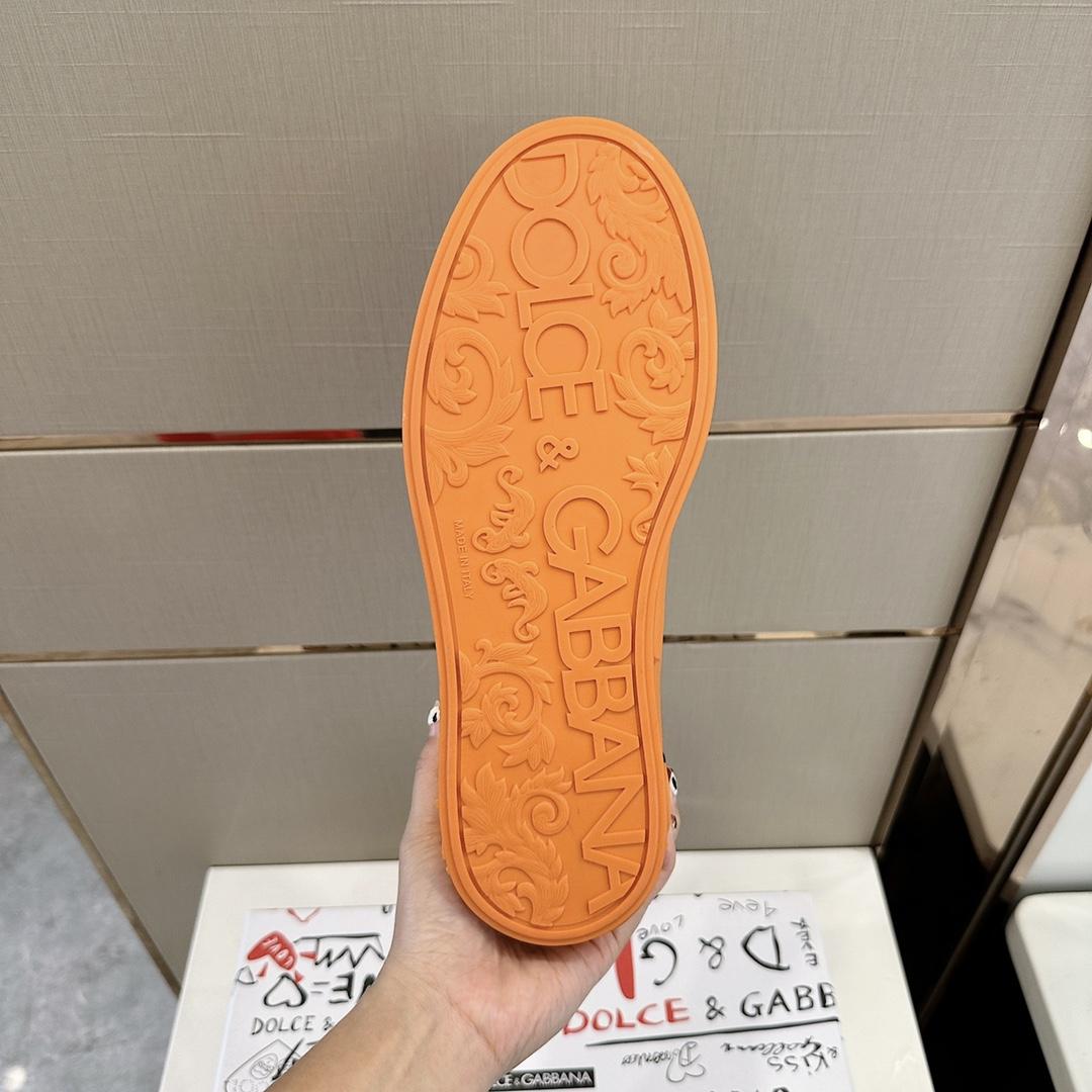 Dolce & Gabbana Embossed Logo Sneakers - DopestKickz