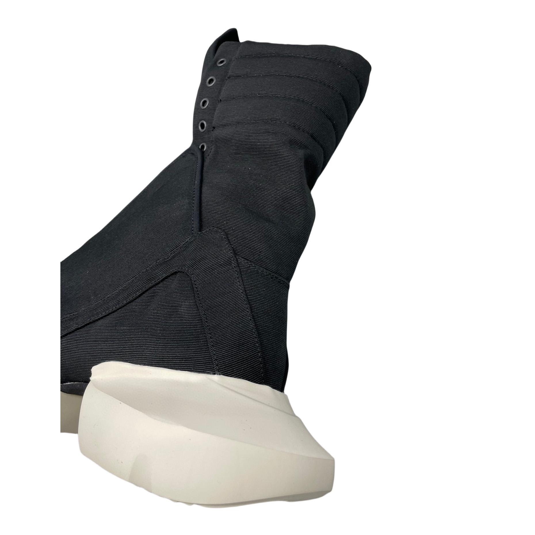 Rick Owens Drkshdw Megaturbo Dunk Boots Black - DopestKickz