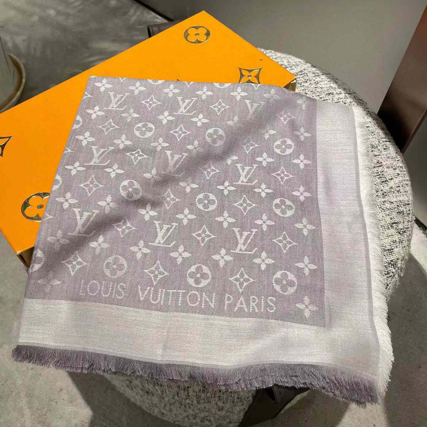 Louis Vuitton Monogram Classic Shawl - DopestKickz