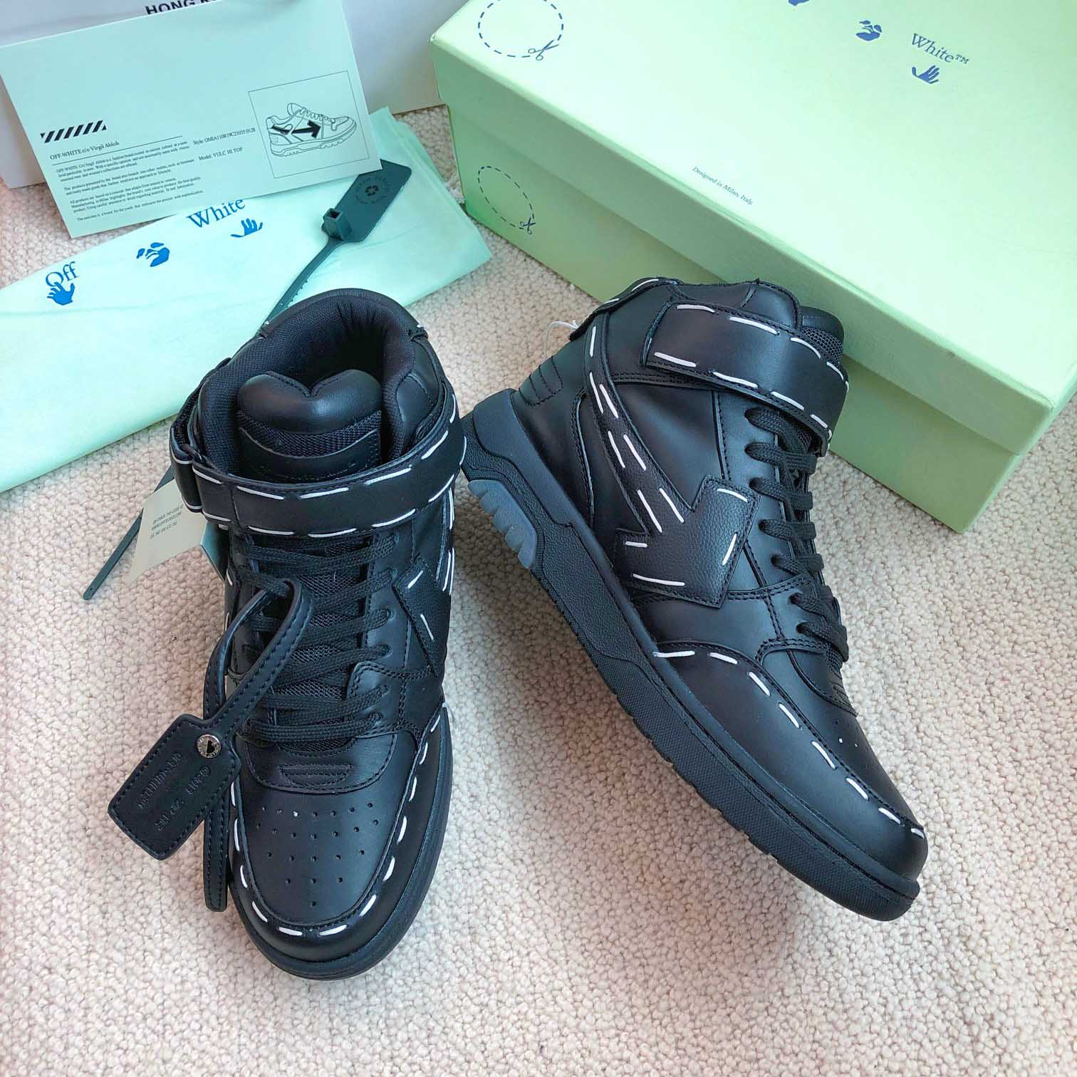 Off White Ooo Mid Sartorial Stitching - DopestKickz