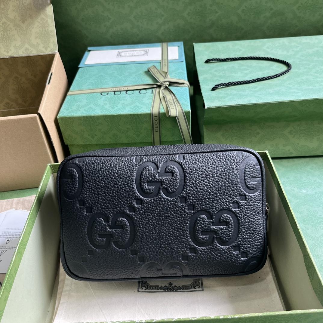 Gucci Jumbo GG Toiletry Case  (23x 14.5x 6.5cm) - DopestKickz
