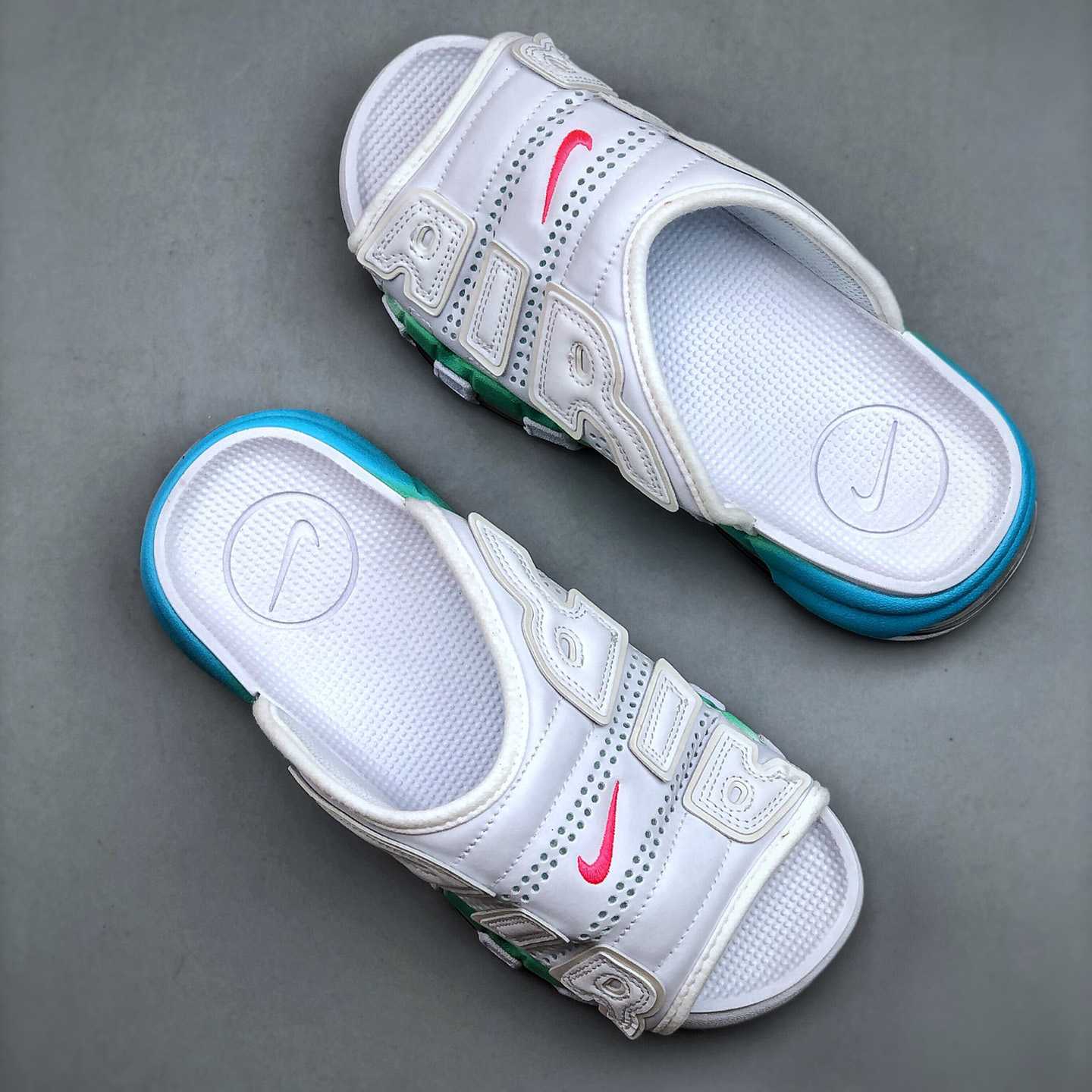 Nike Air More Uptempo Slide   FN3437 161 - DopestKickz