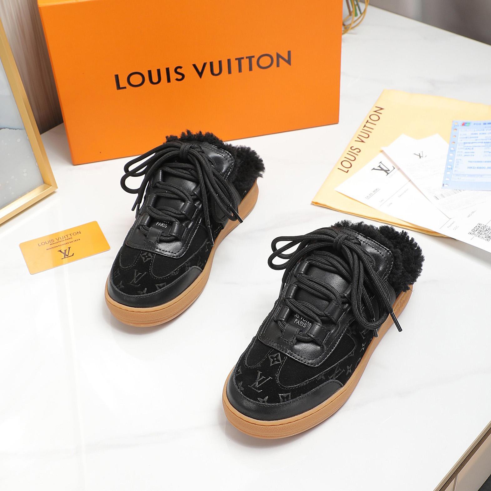Louis Vuitton Lous Open Back Sneaker - DopestKickz