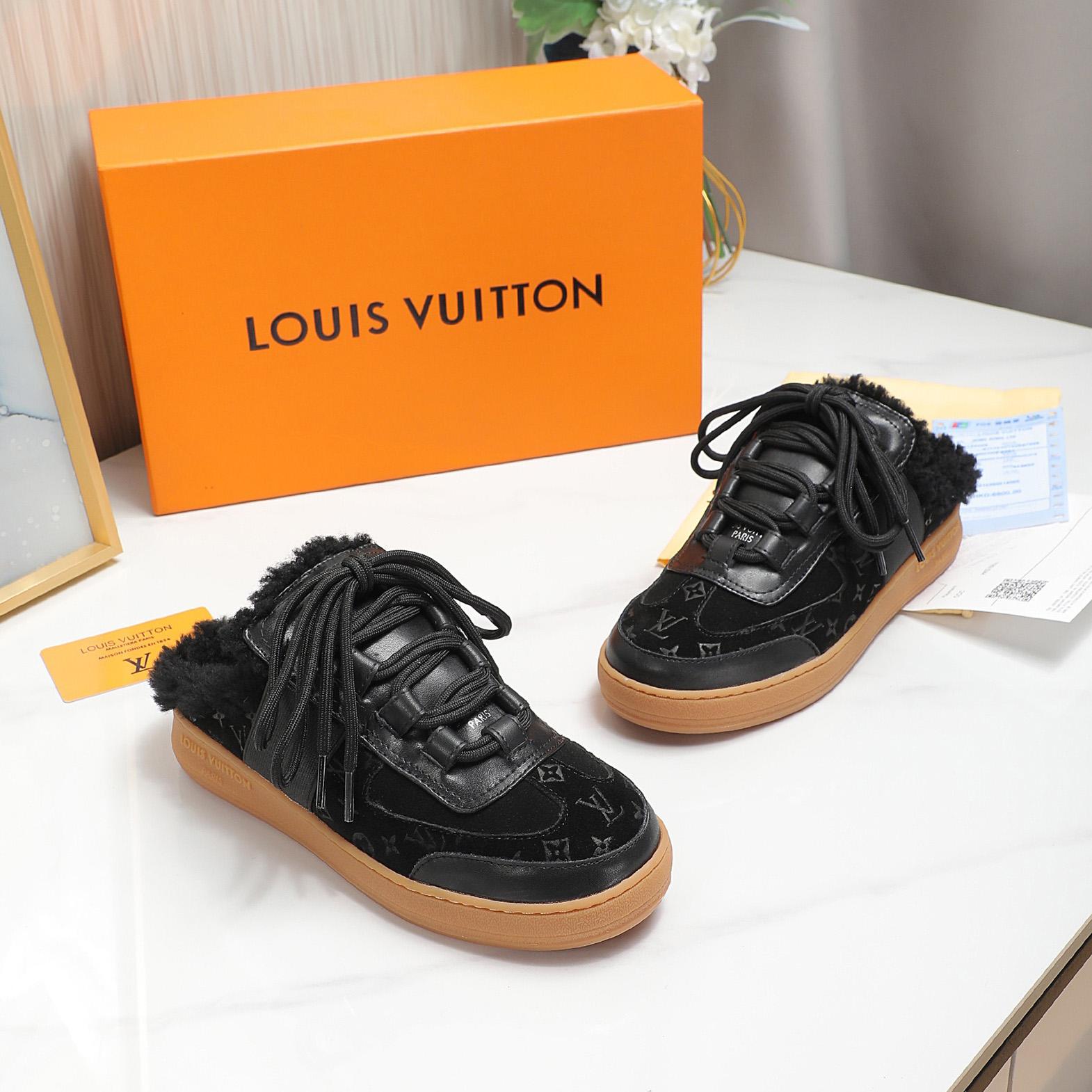 Louis Vuitton Lous Open Back Sneaker - DopestKickz