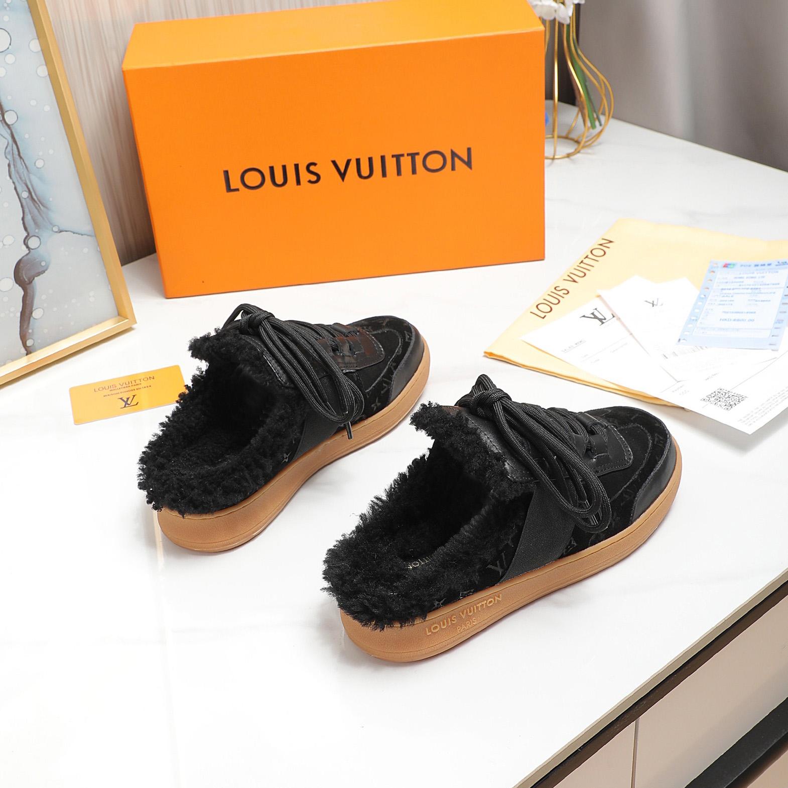 Louis Vuitton Lous Open Back Sneaker - DopestKickz