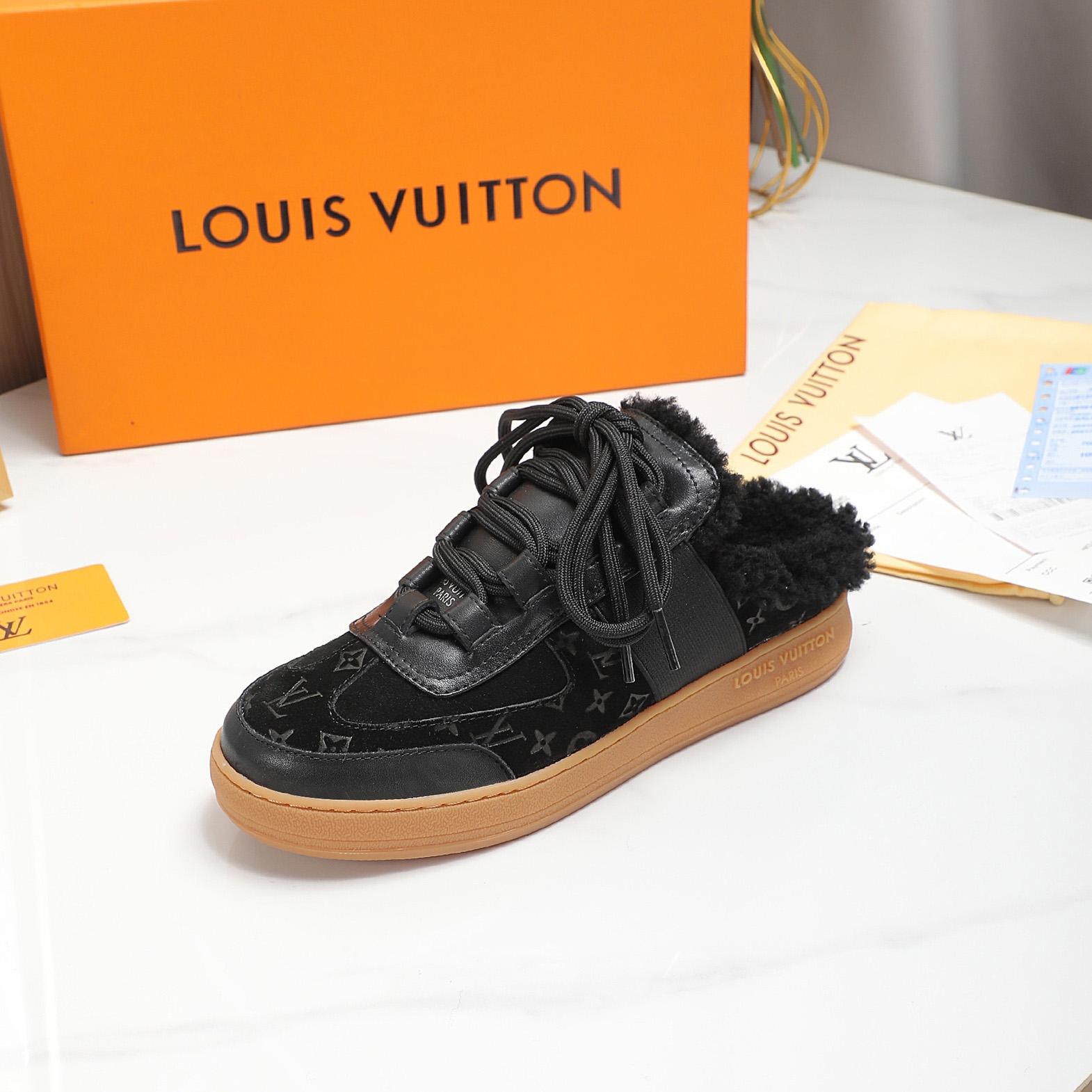 Louis Vuitton Lous Open Back Sneaker - DopestKickz
