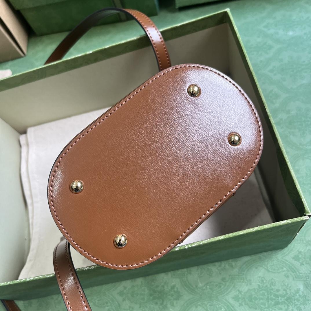 Gucci Mini Bamboo Shoulder Bag (15.5x 13.5x 4cm) - DopestKickz