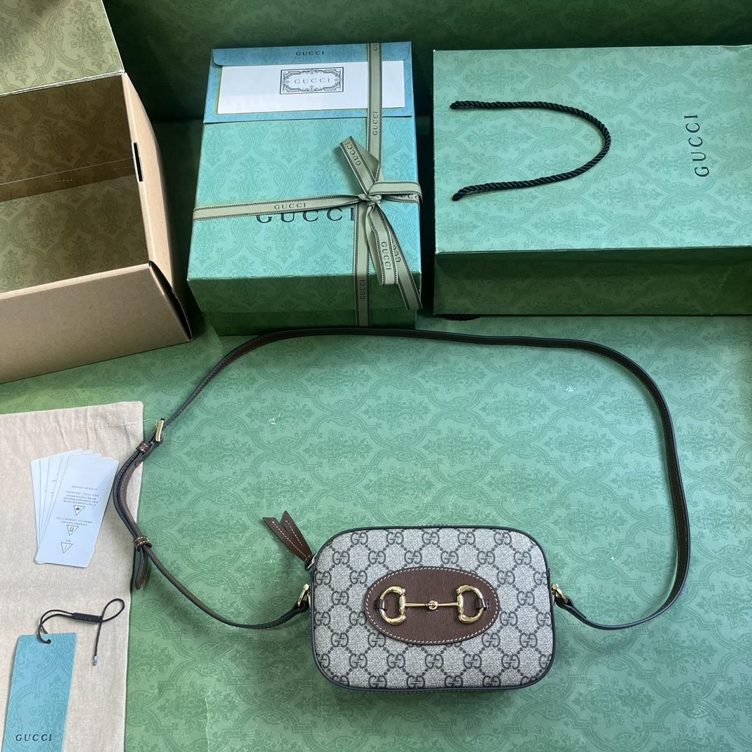 Gucci Horsebit 1955 Small Shoulder Bag (20x 13x 6cm) - DopestKickz