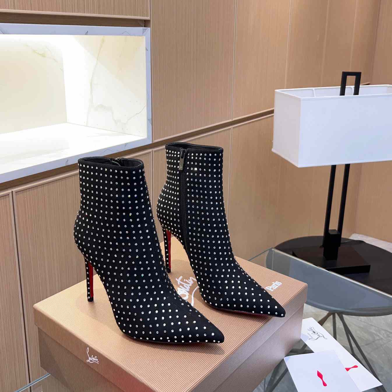 Christian Louboutin So Kate Booty Plume Boots 100 - DopestKickz