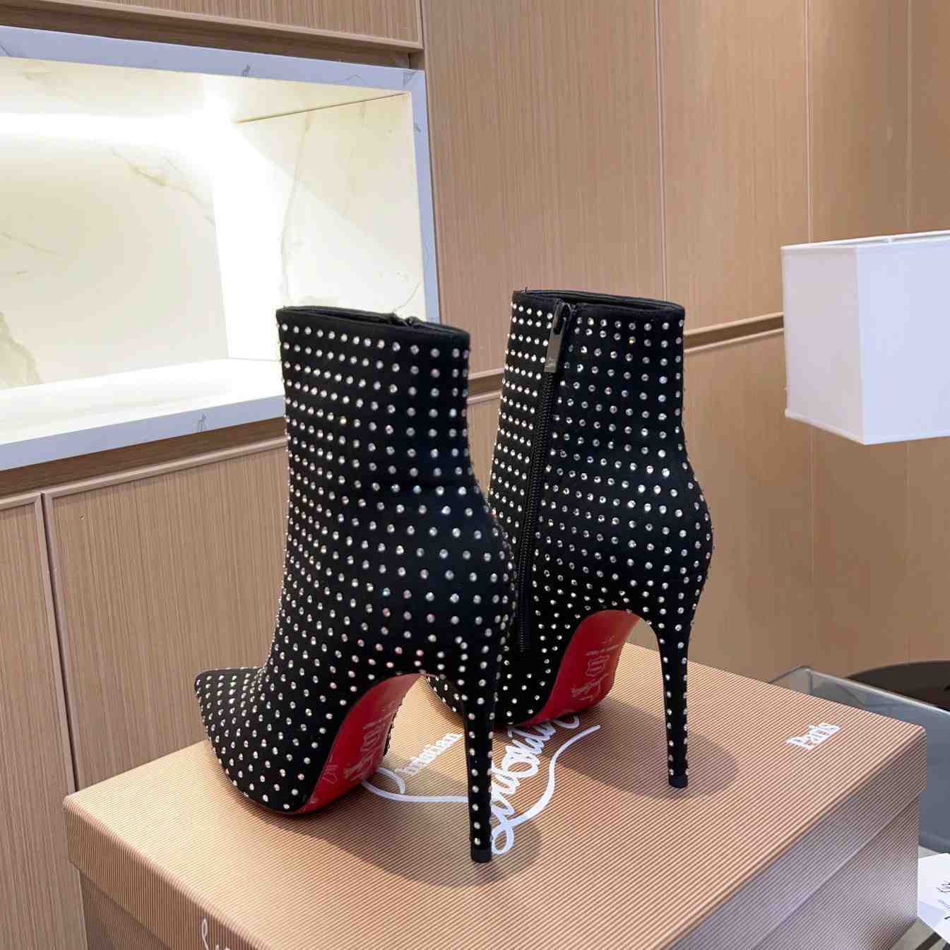 Christian Louboutin So Kate Booty Plume Boots 100 - DopestKickz