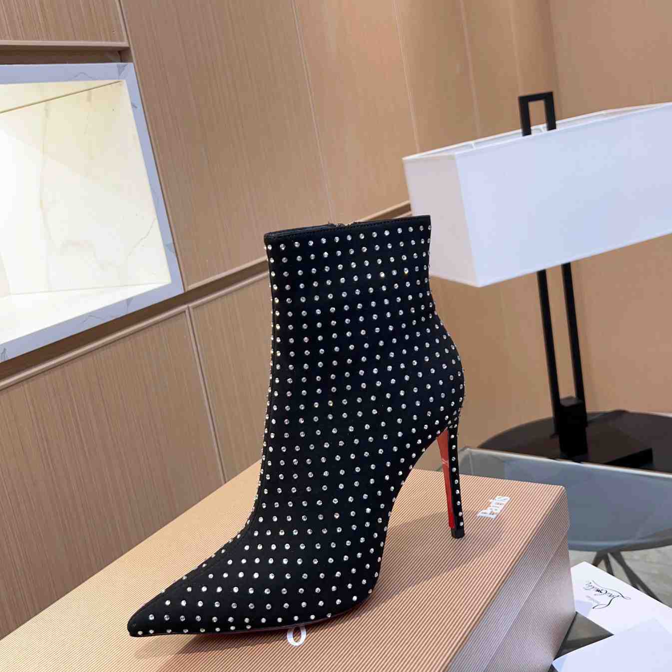 Christian Louboutin So Kate Booty Plume Boots 100 - DopestKickz