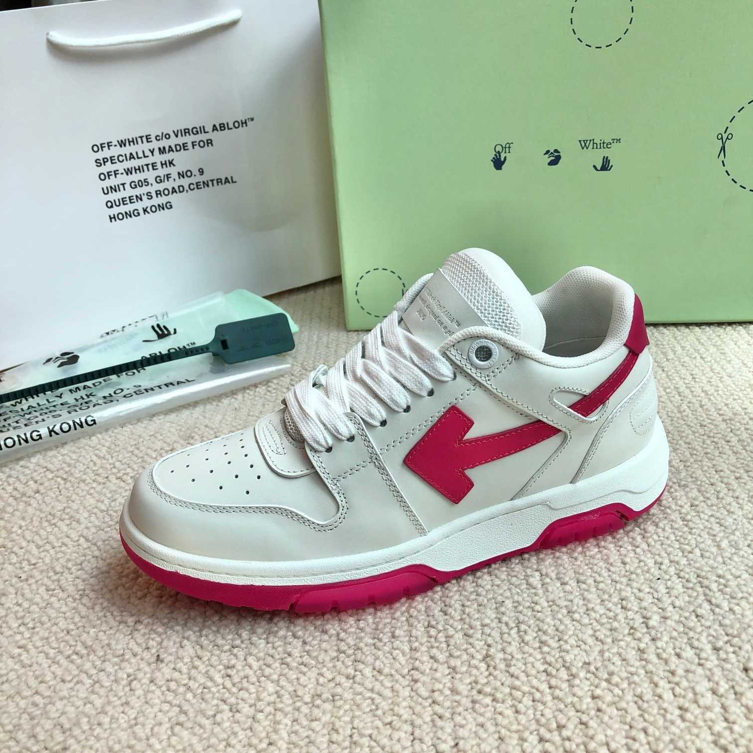 Off White Out Of Office Calf Leather Sneaker - DopestKickz